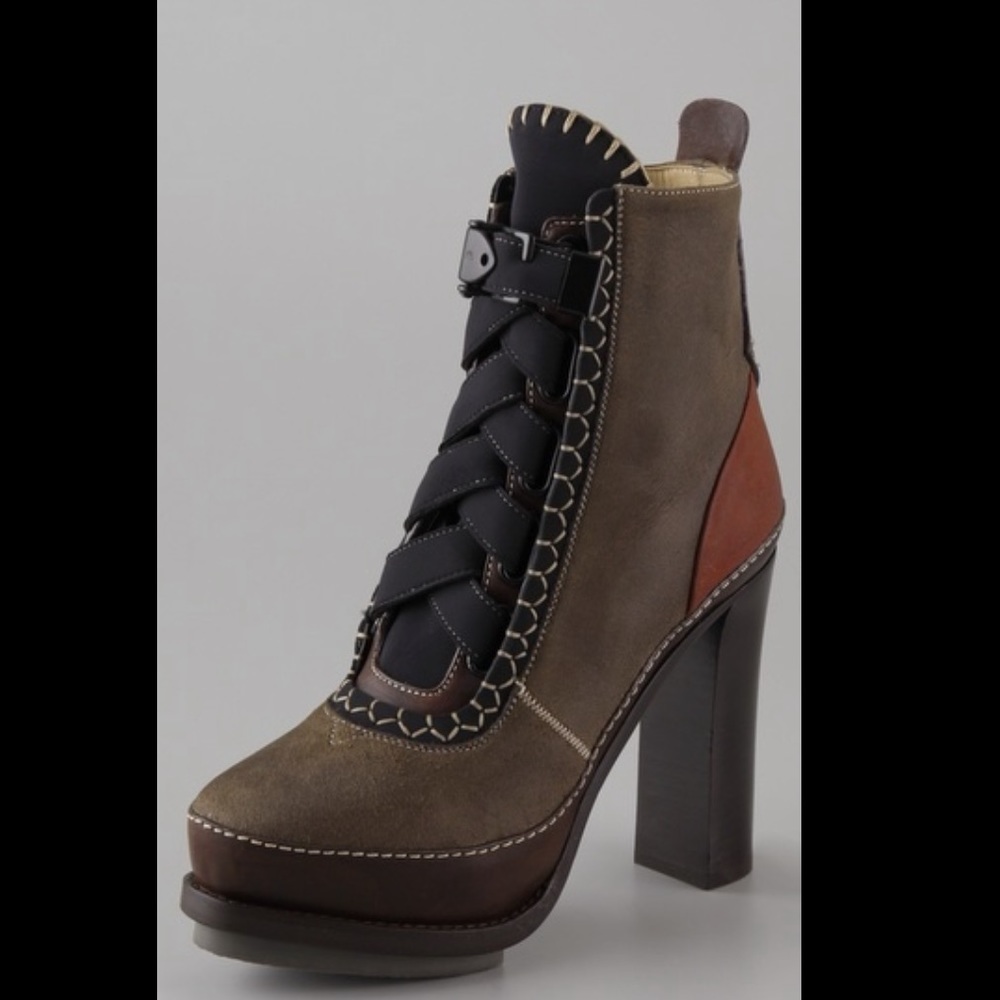 Rag & Bone Astrid Multi-Color Platform Boots